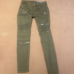 Zara green jeans